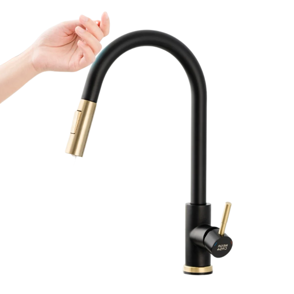Fleksibel køkkenvandhane med sensor - Ozerty