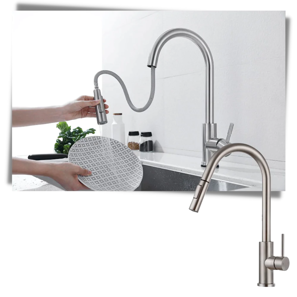 Fleksibel køkkenvandhane med sensor - Ozerty