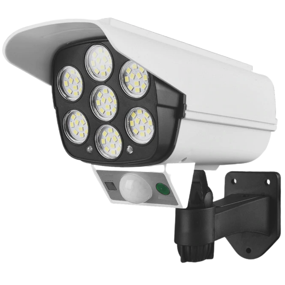 Solcelle bevægelsessensor LED lampe - Ozerty