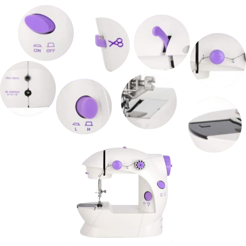 Bærbar elektrisk symaskine - Ozerty