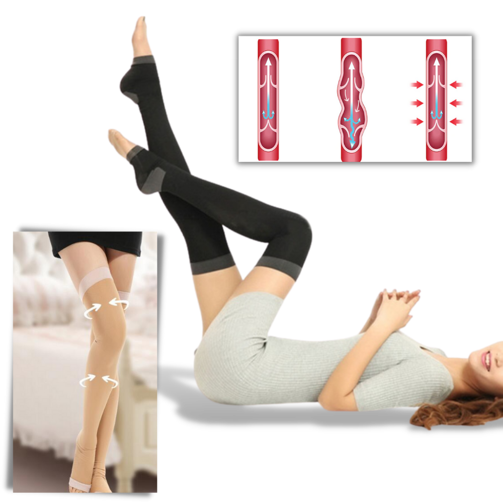 Et par slankende strømpebukser til benene - Ozerty