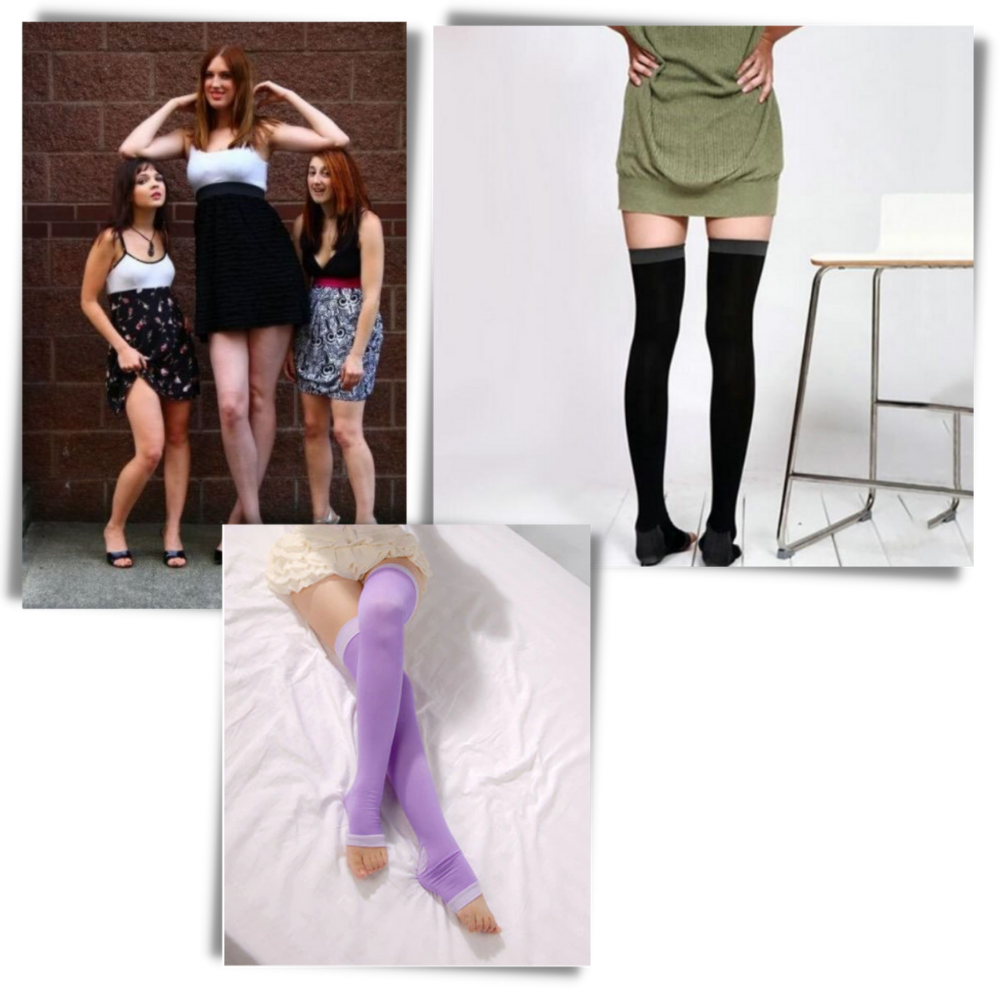 Et par slankende strømpebukser til benene - Ozerty