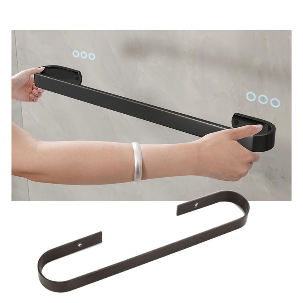 Vægmonteret hylde til hjemmesko i aluminium - Ozerty