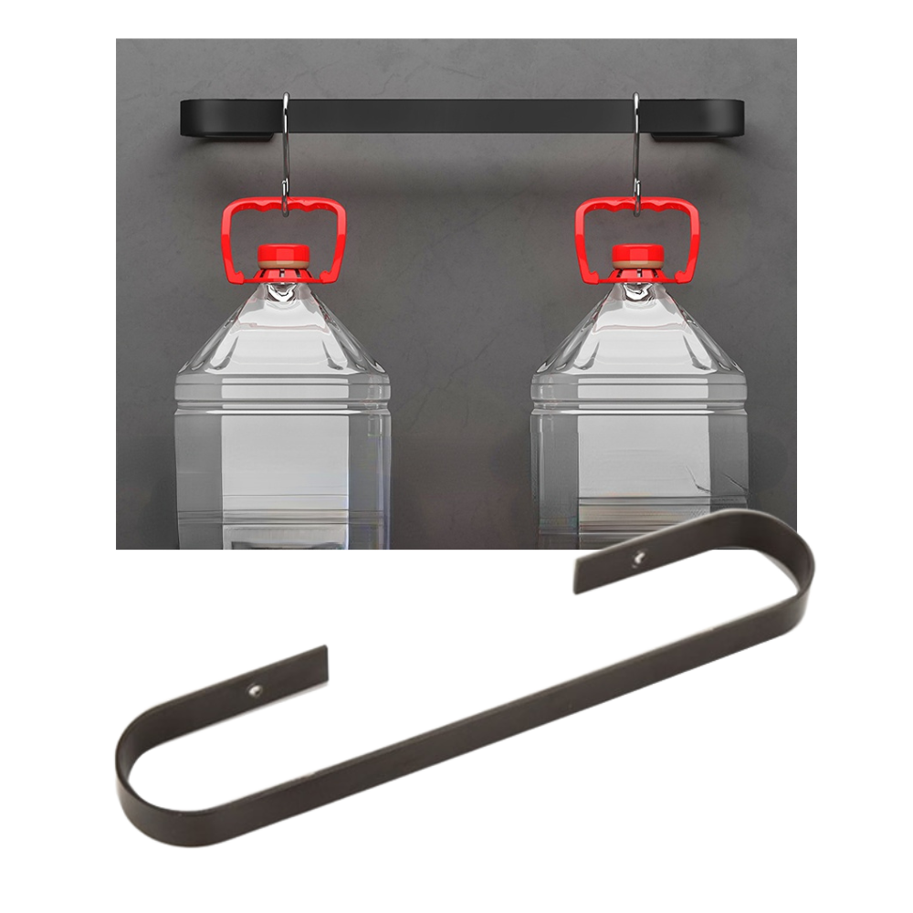 Vægmonteret hylde til hjemmesko i aluminium - Ozerty