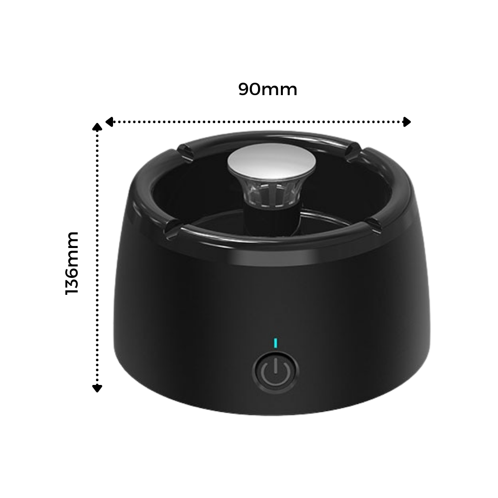 Smart røgfjernende Askebæger - Ozerty