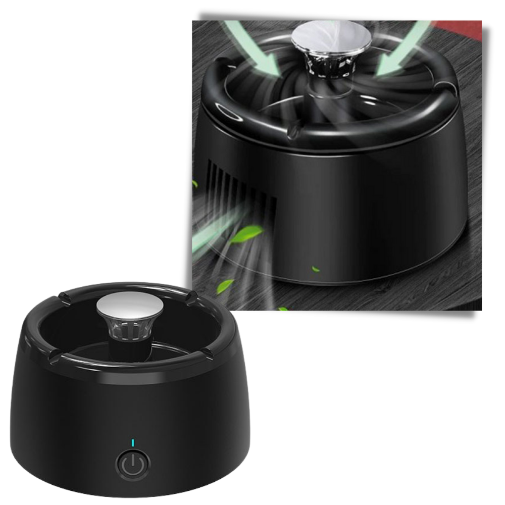 Smart røgfjernende Askebæger - Ozerty