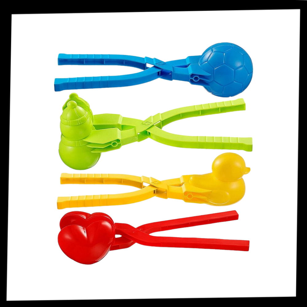 4-Pakke sneboldmaskine - Ozerty