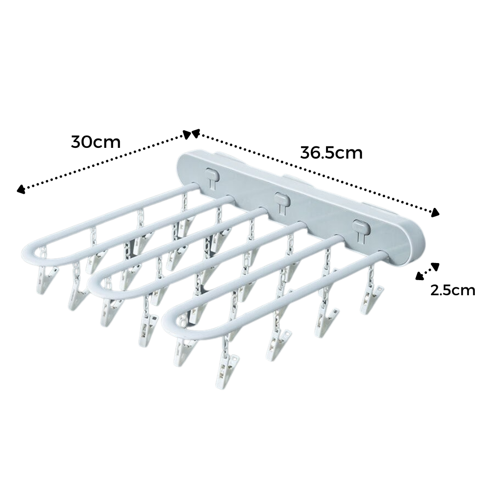 Vægmonteret tøjorganisering - Ozerty