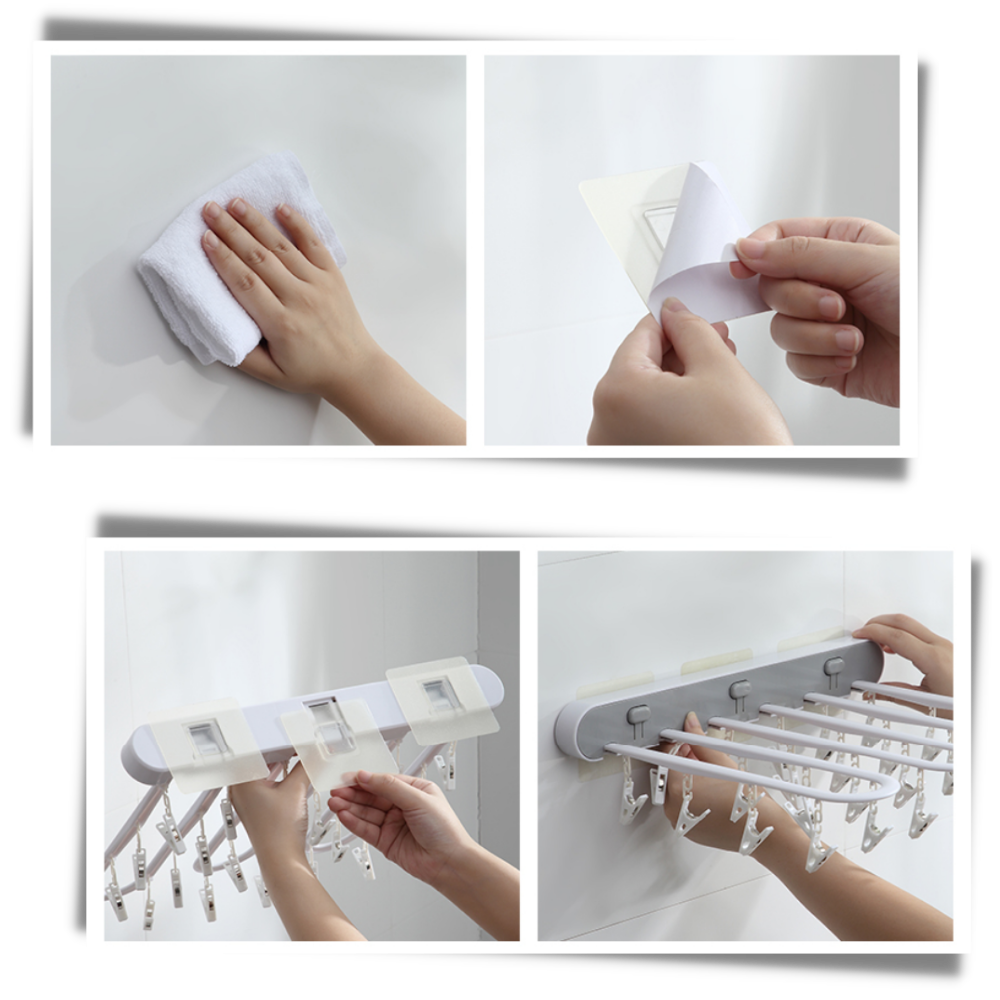 Vægmonteret tøjorganisering - Ozerty