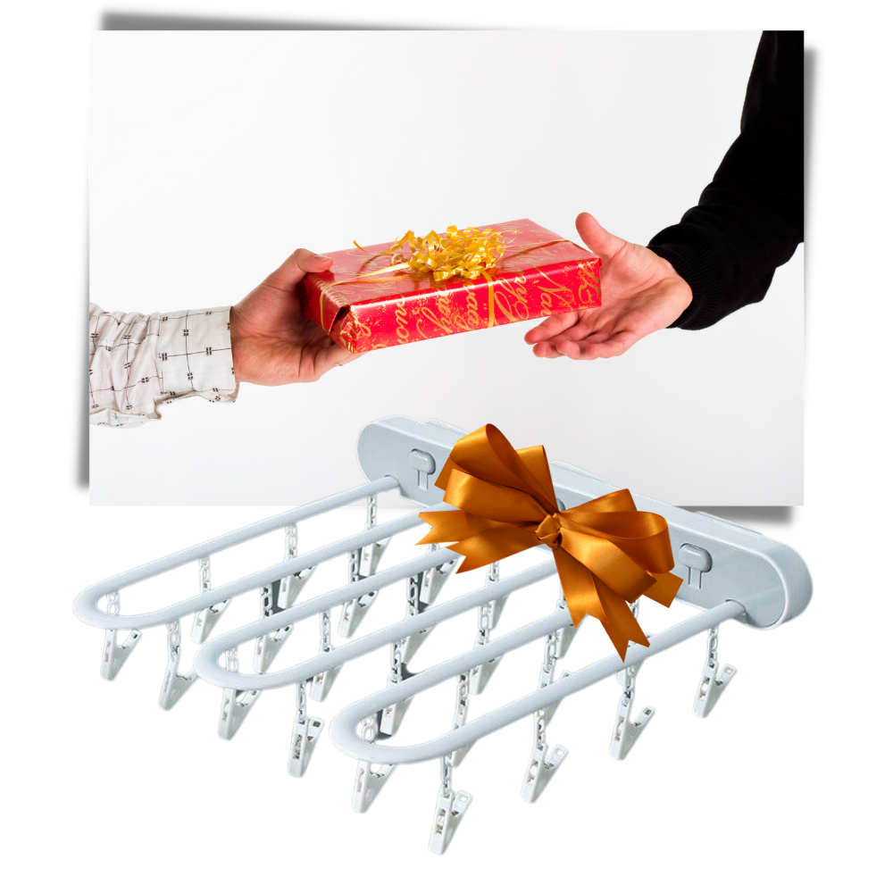 Vægmonteret tøjorganisering - Ozerty