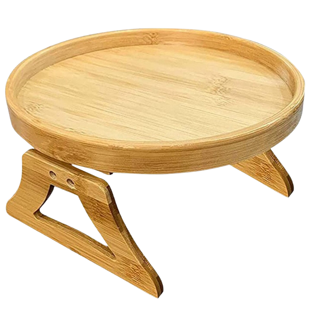Sammenklappeligt træ armlænsbord - Ozerty