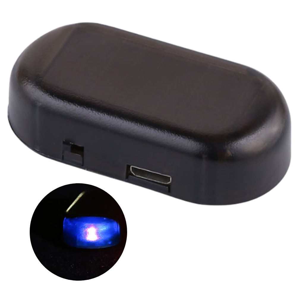 Solcelledrevet advarselslys til biler - Ozerty