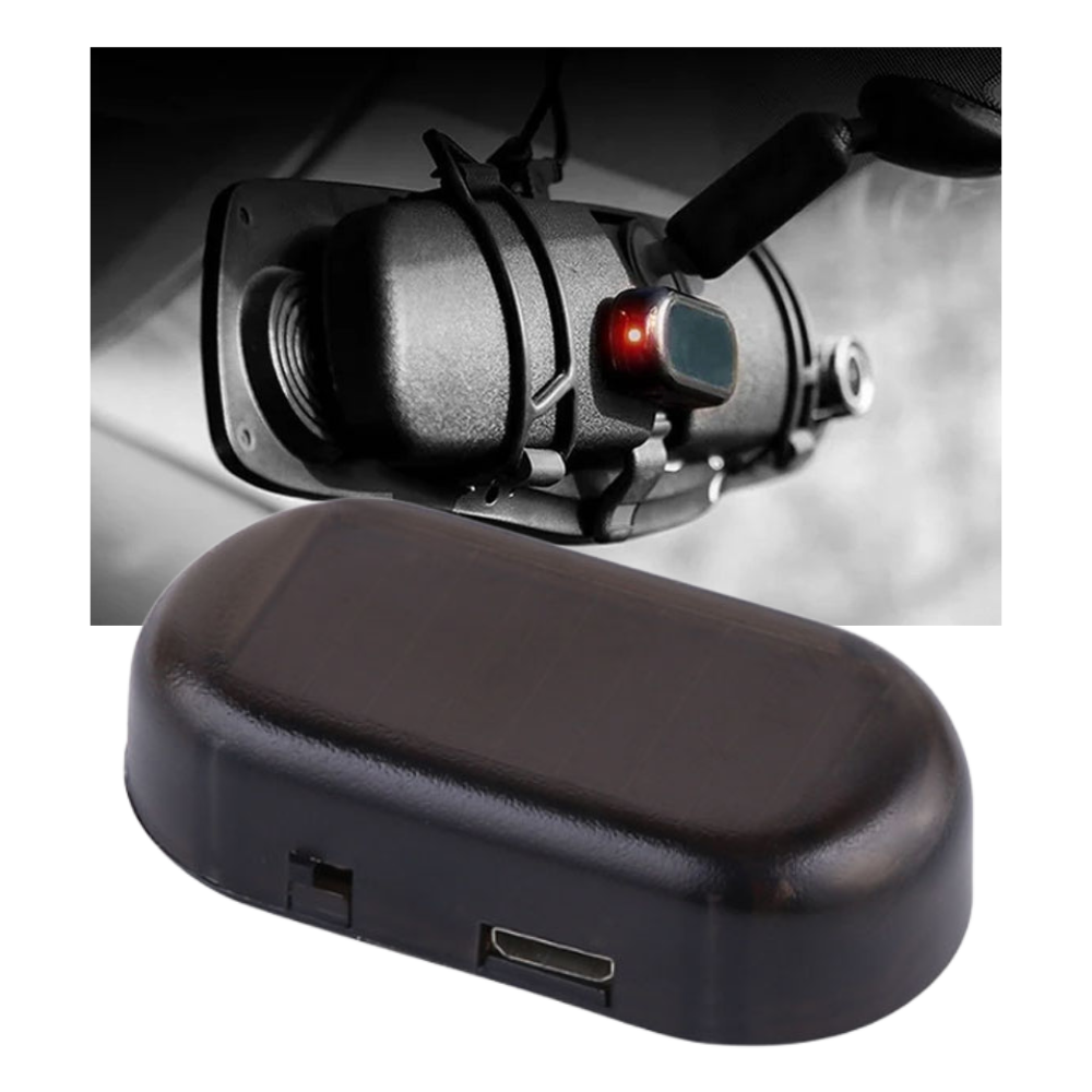 Solcelledrevet advarselslys til biler - Ozerty