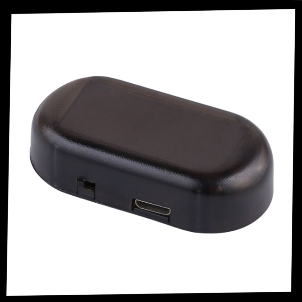 Solcelledrevet advarselslys til biler - Ozerty