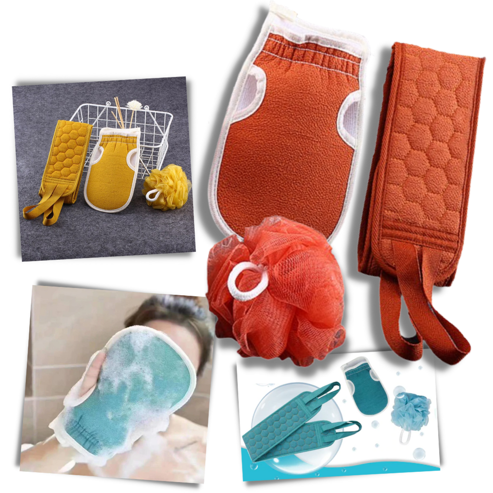 Splish splash skrubber og badekit - Ozerty