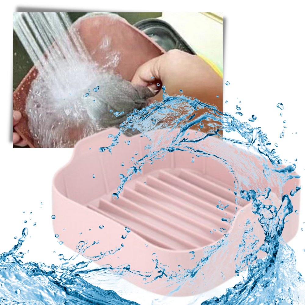 Miljøvenlig firkantet silikonepande - Ozerty