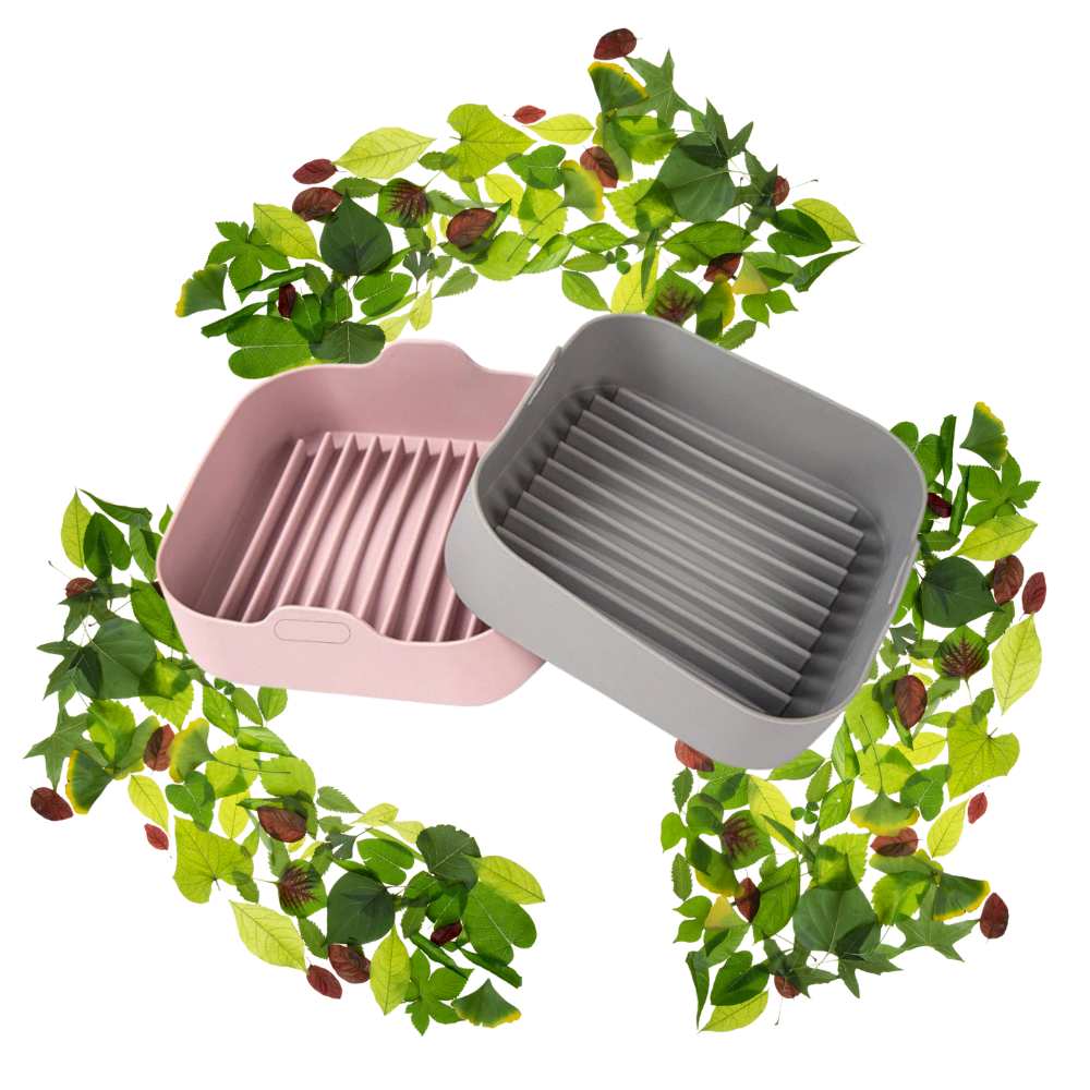 Miljøvenlig firkantet silikonepande - Ozerty