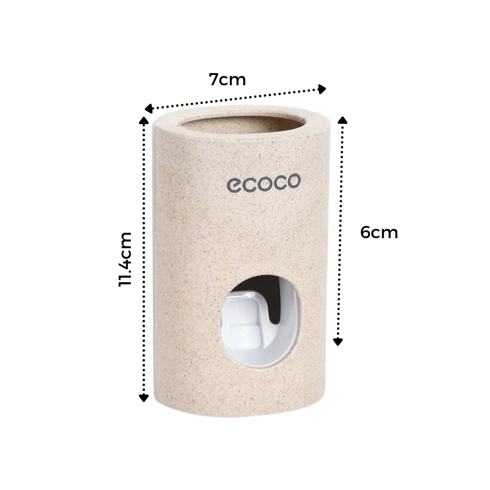 Tandpastadispenser til stenvægsmontering - Ozerty