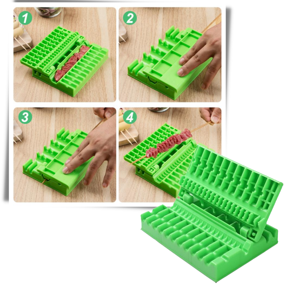 Kebab- og spydmaskine til grill - Ozerty