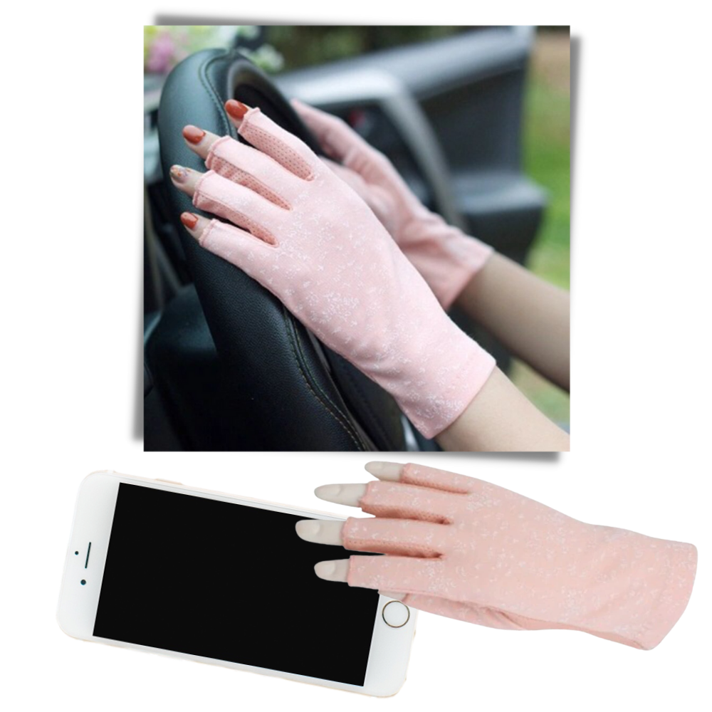 Stilfulde UV-beskyttende bomuldshandsker - Ozerty