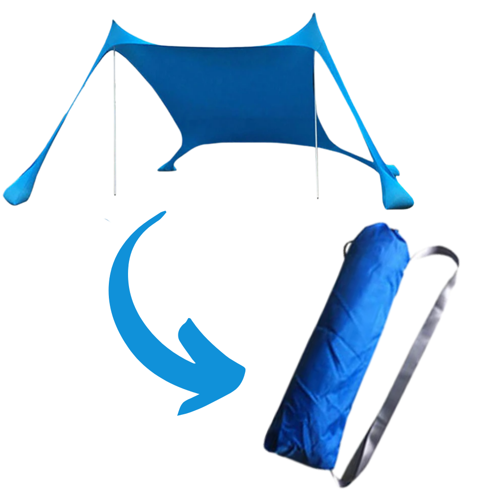 Letvægts strandskyggetelt - Ozerty