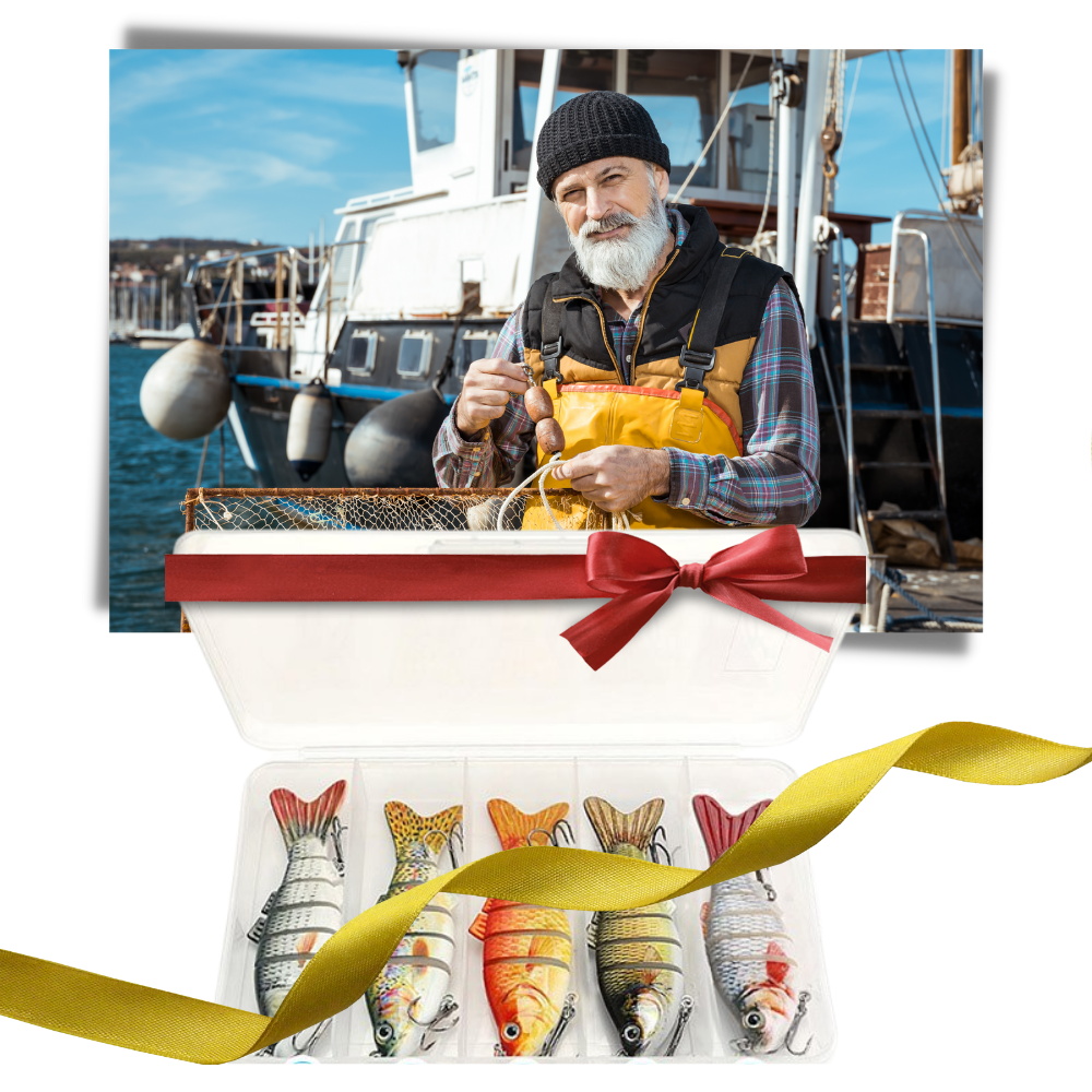 Sæt med kunstige wobbler-fiskelokker - Ozerty