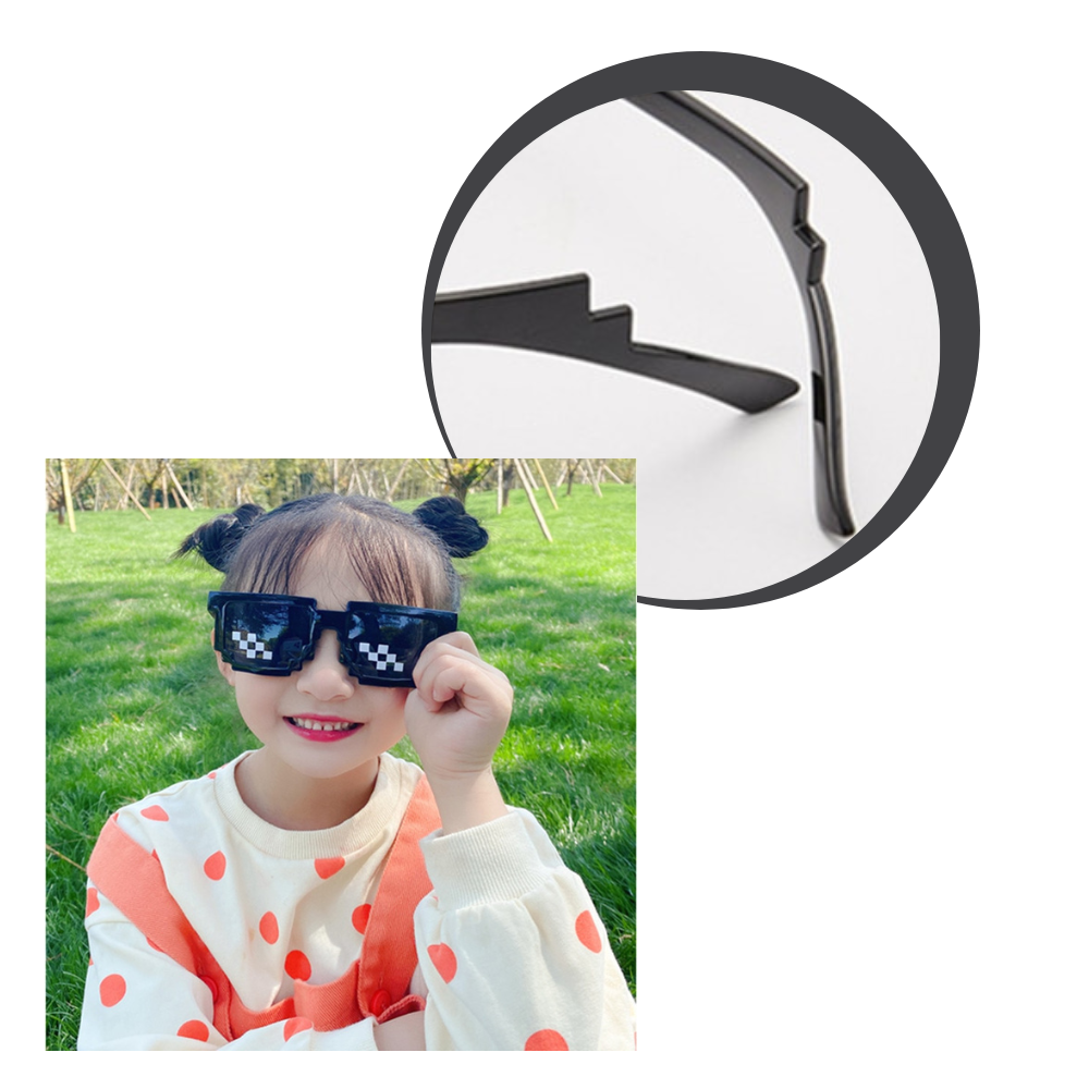 Fashion pixel solbriller - Ozerty