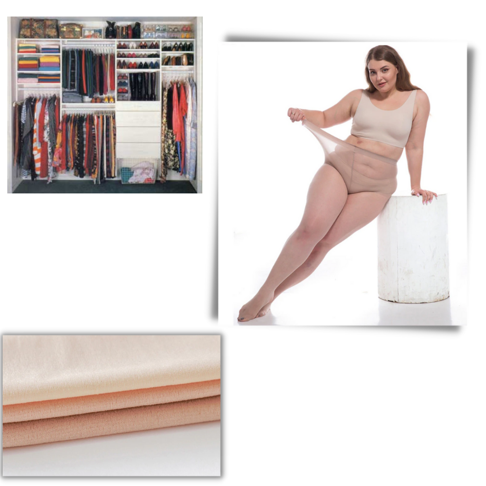 Øjeblikkelig slankende formgivning af kompressionsstrømpebukser - Ozerty