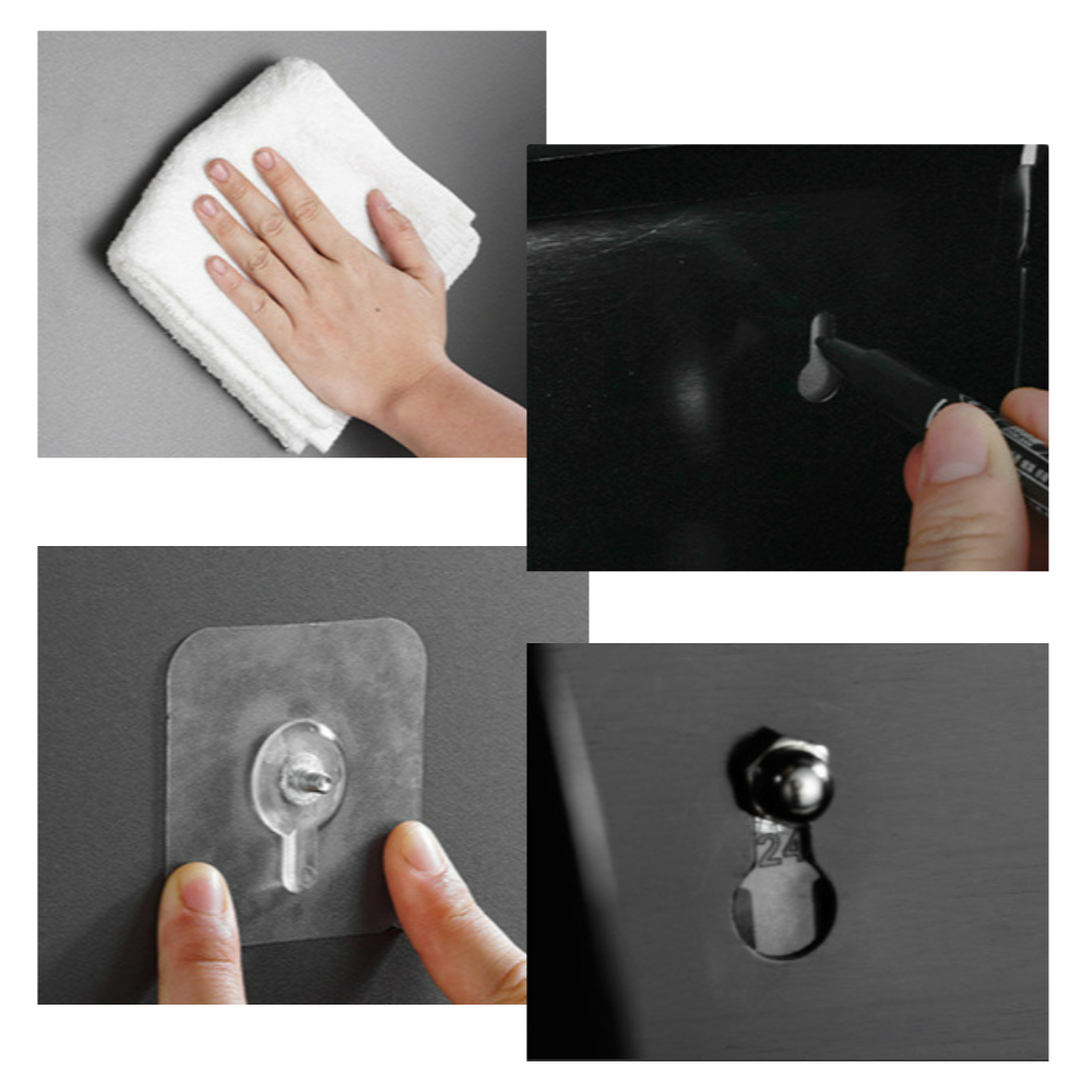 Toiletpapirsholder og papirlommetørklædeboks - Ozerty