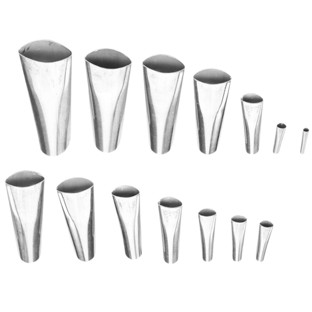 Sæt med tætningsdyser i rustfrit stål - Ozerty