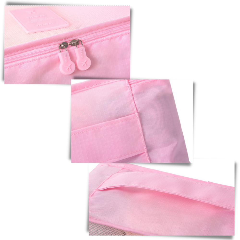 Sæt med 6 små rejsetasker til kufferter - Ozerty