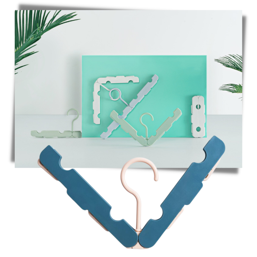 2-pakke bærbare tøjbøjler - Ozerty