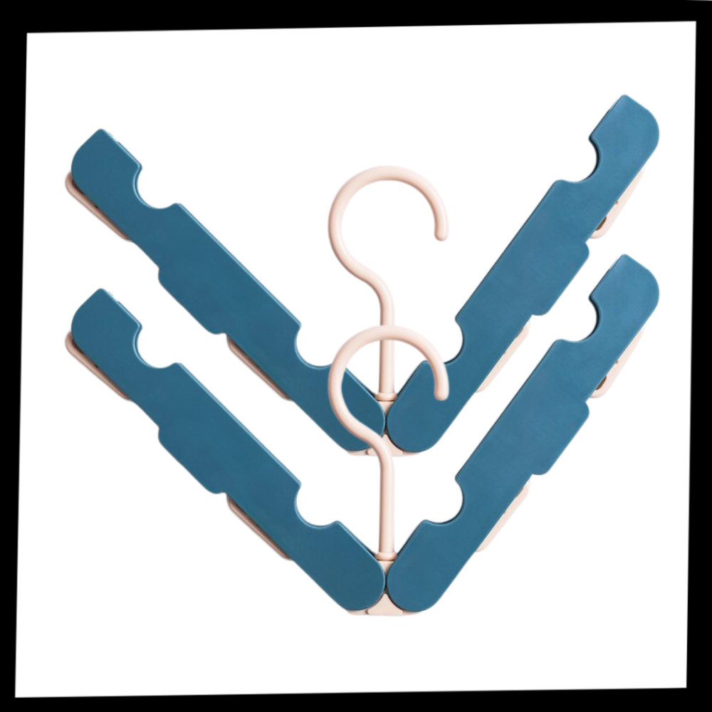 2-pakke bærbare tøjbøjler - Ozerty