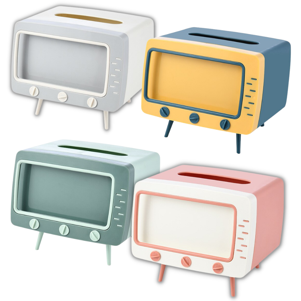 Papirdispenser med telefonholder - Ozerty