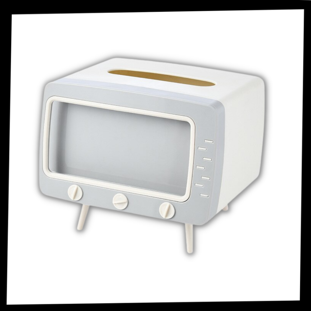 Papirdispenser med telefonholder - Ozerty