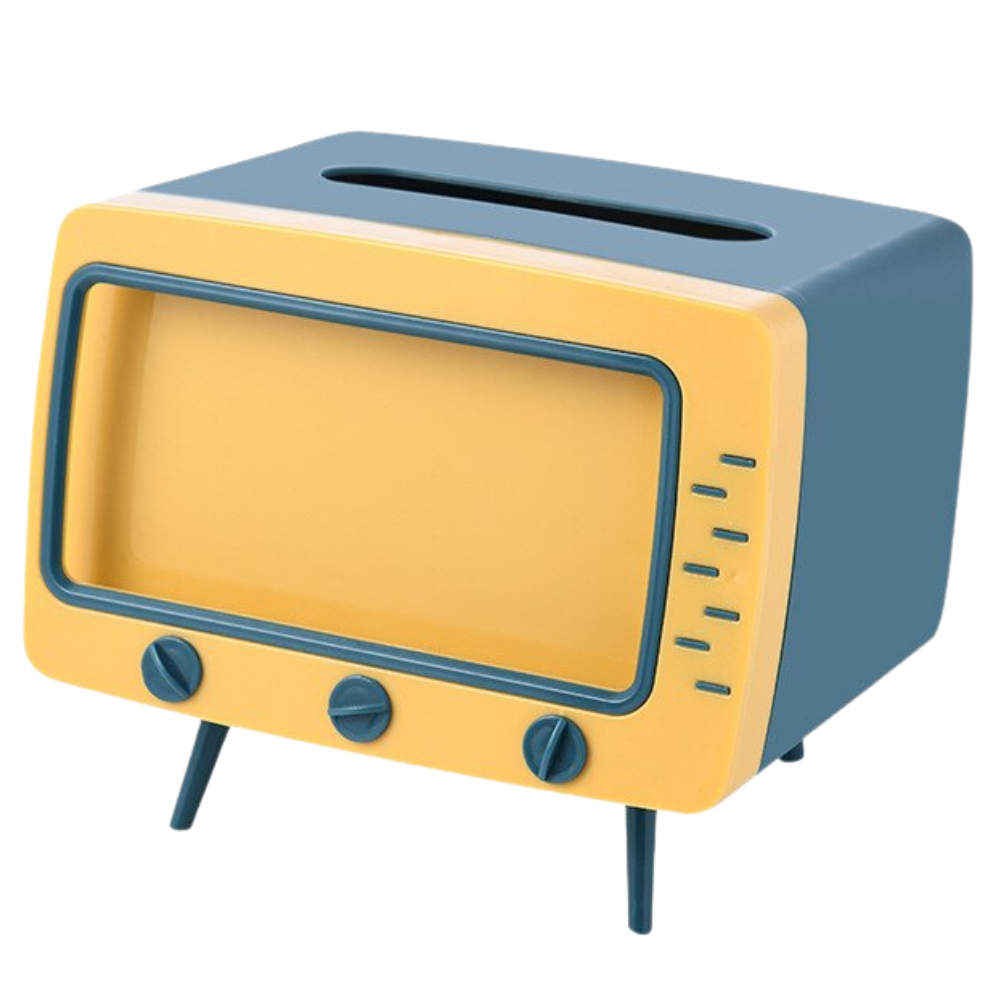 Papirdispenser med telefonholder