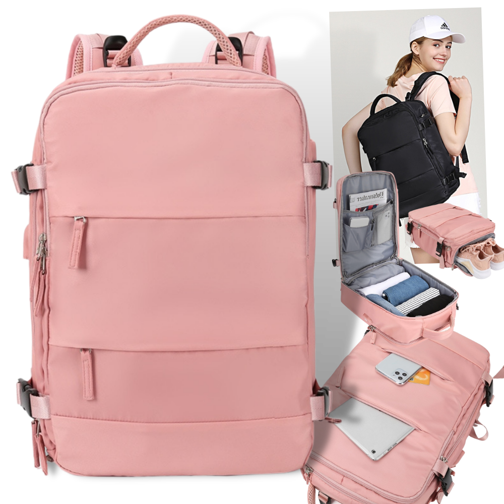 Multifunktionel udendørs rejserygsæk - Ozerty