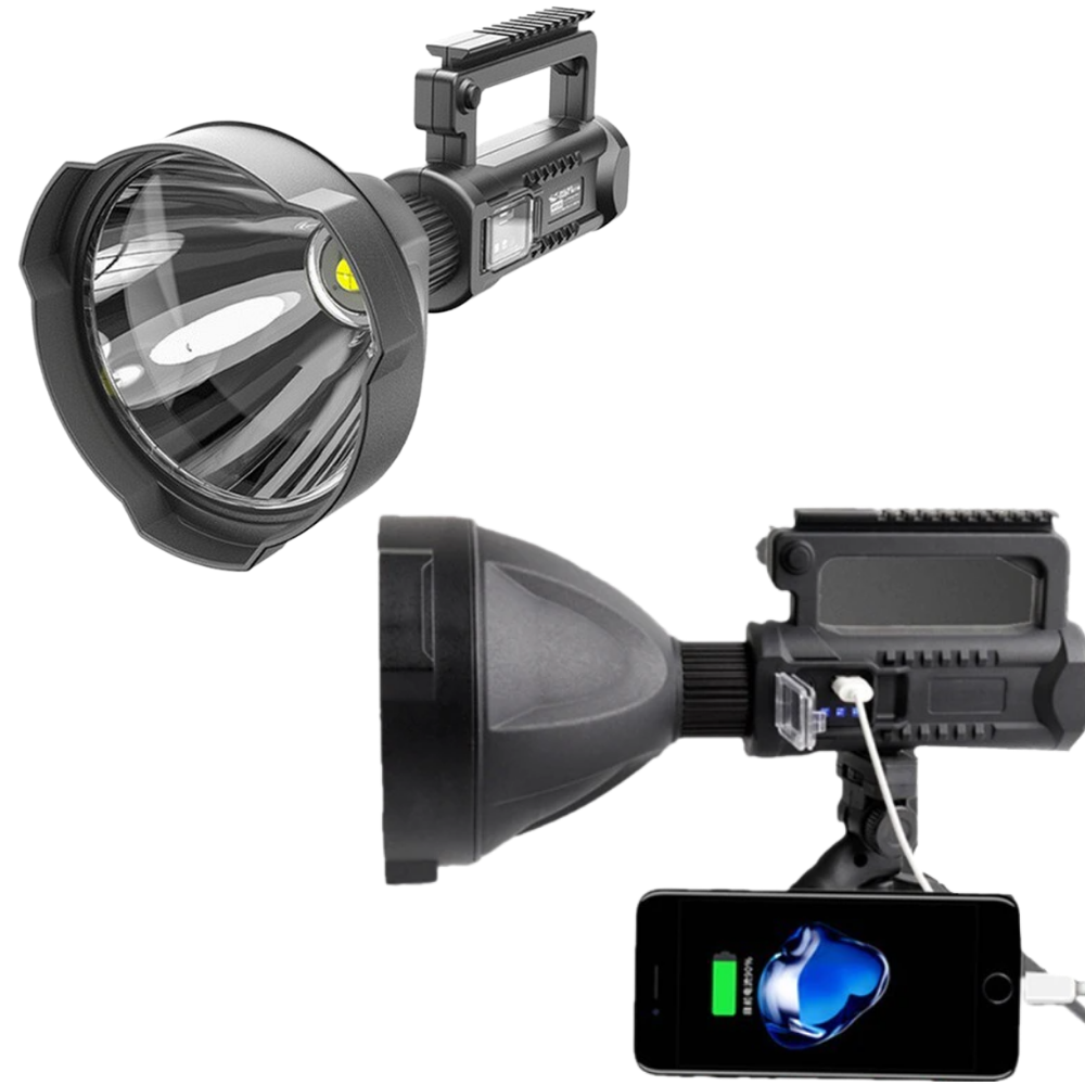 LED-lommelygte og stativ - Ozerty