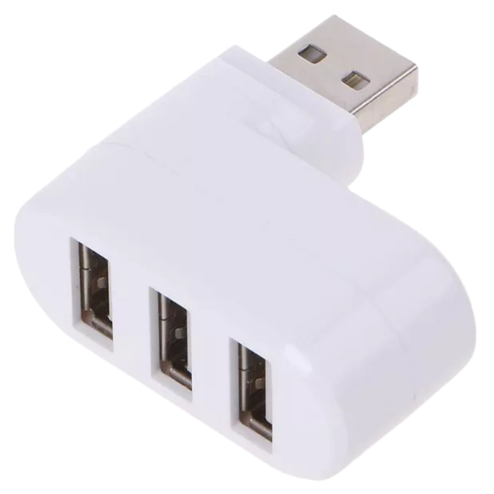 USB-roterende adapter med flere porte - Ozerty
