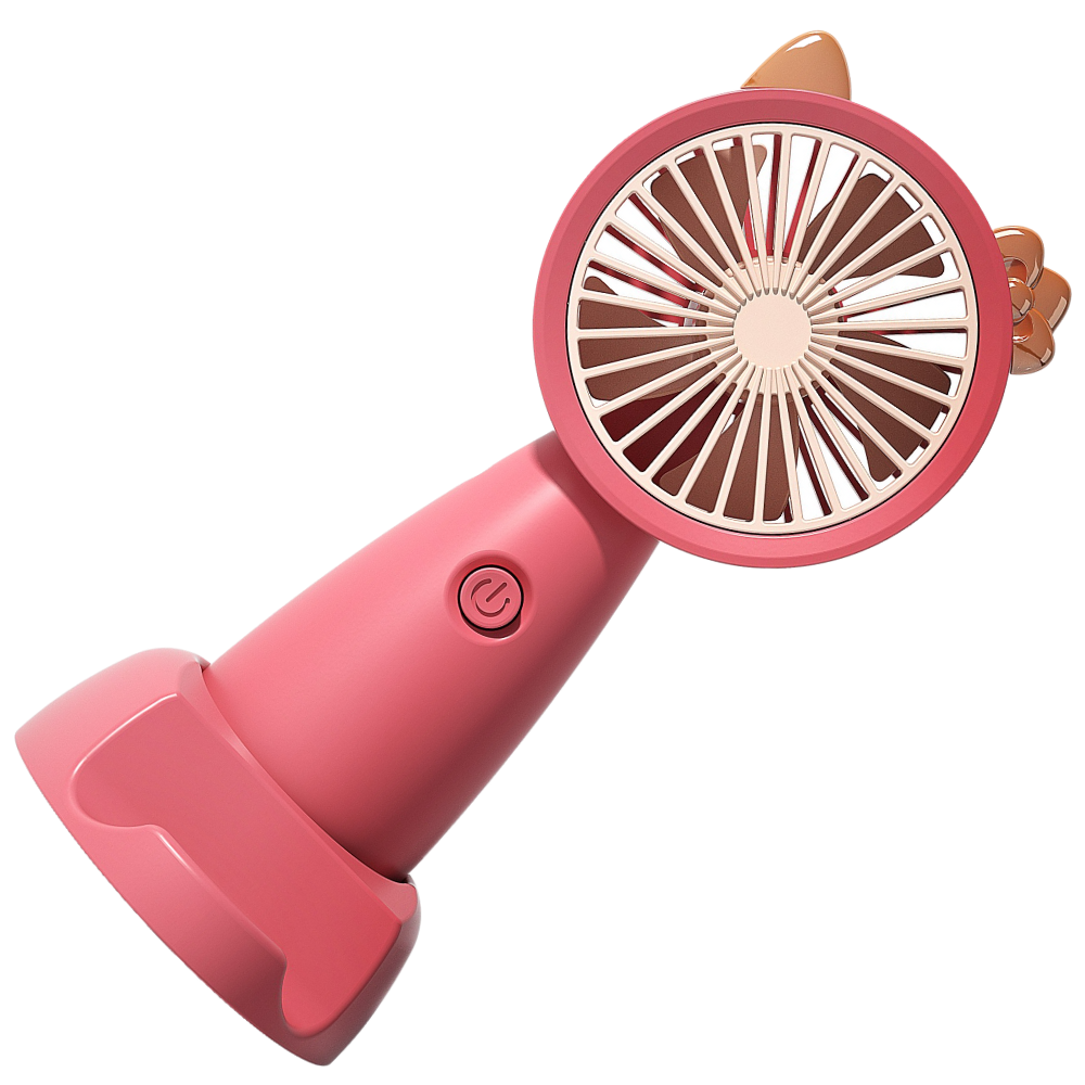 Mini USB-ventilator med telefonholder