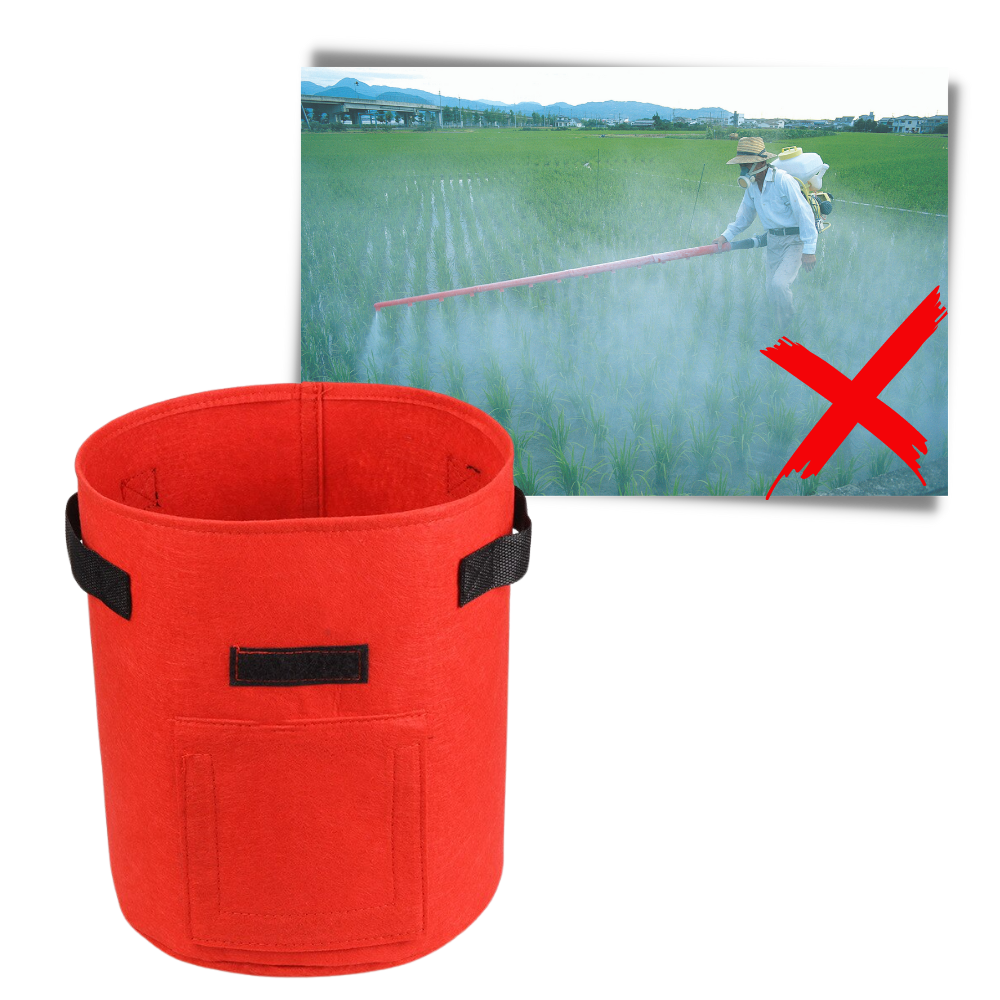 Vegetabilsk plantekasse stof pose - Ozerty