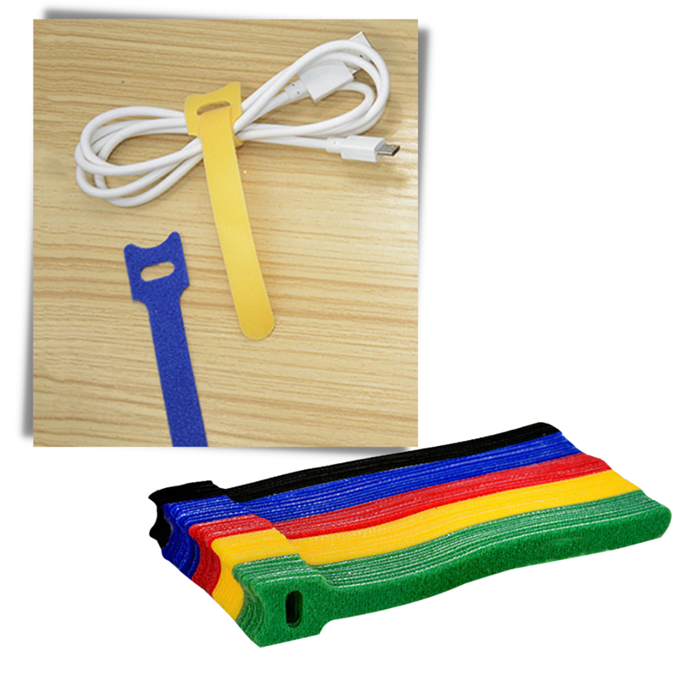Velcro kabelorganisering - Ozerty