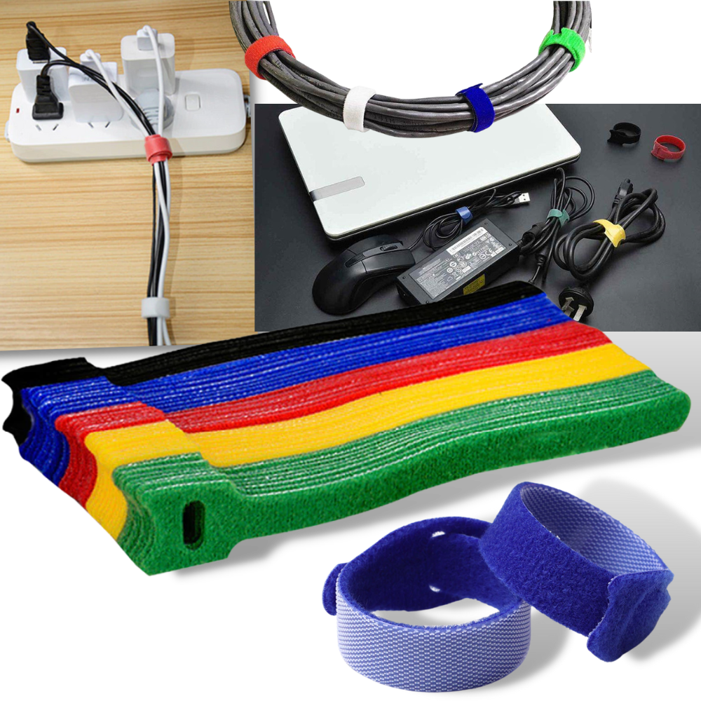 Velcro kabelorganisering - Ozerty