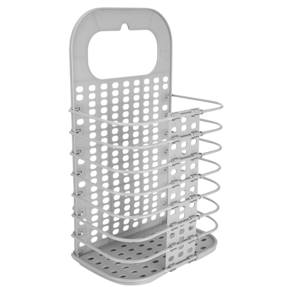 Foldbar vasketøjskurv i plast til væggen - Ozerty