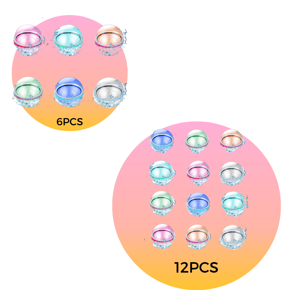 Pakke med genanvendelige vandballoner - Ozerty