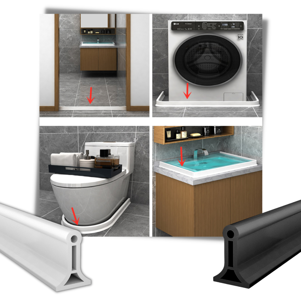 Silikone vandstopper strimmel - Ozerty