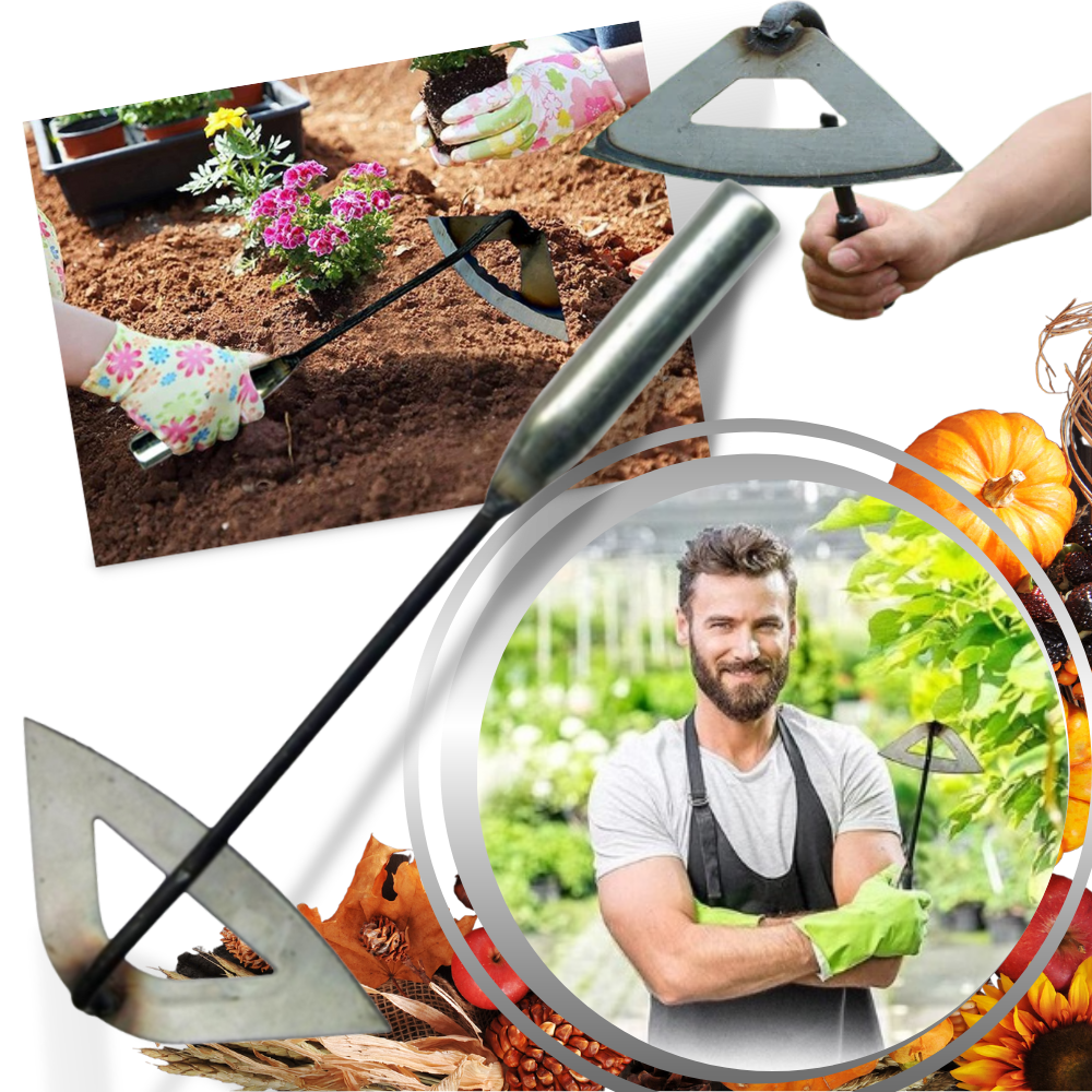 Håndholdt stålhakke - Ozerty