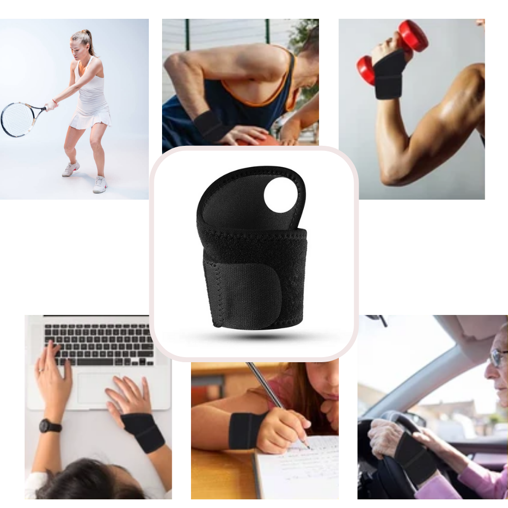 Åndbar professionel håndledsplaster - Ozerty