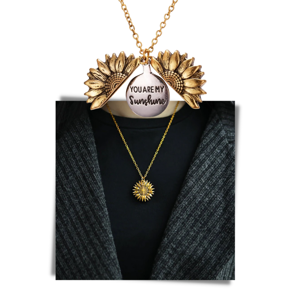 Vedhæng med solsikke - Ozerty