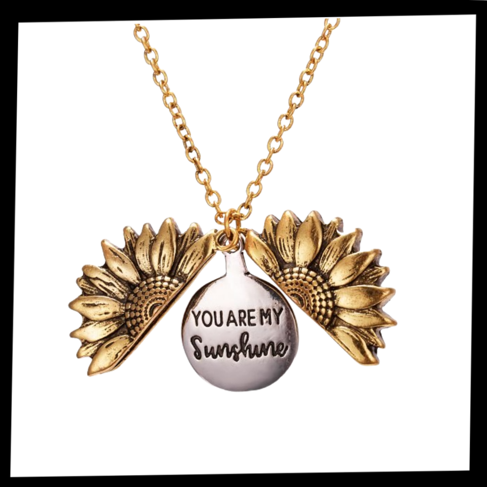 Vedhæng med solsikke - Ozerty